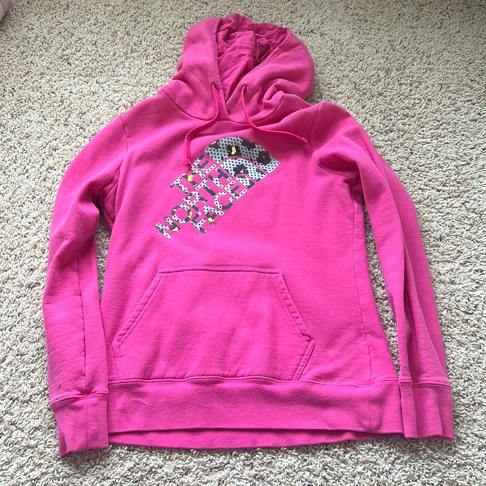 The North Face Pink Cheetah Hoodie